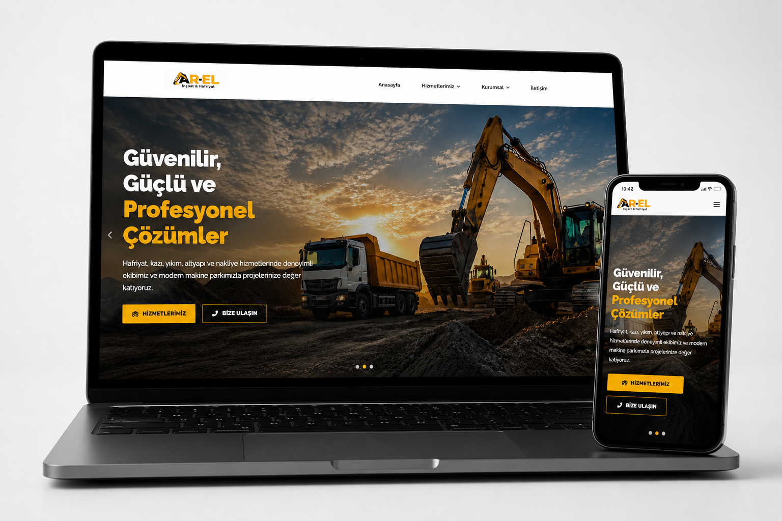 Arel Hafriyat Web Sitesi