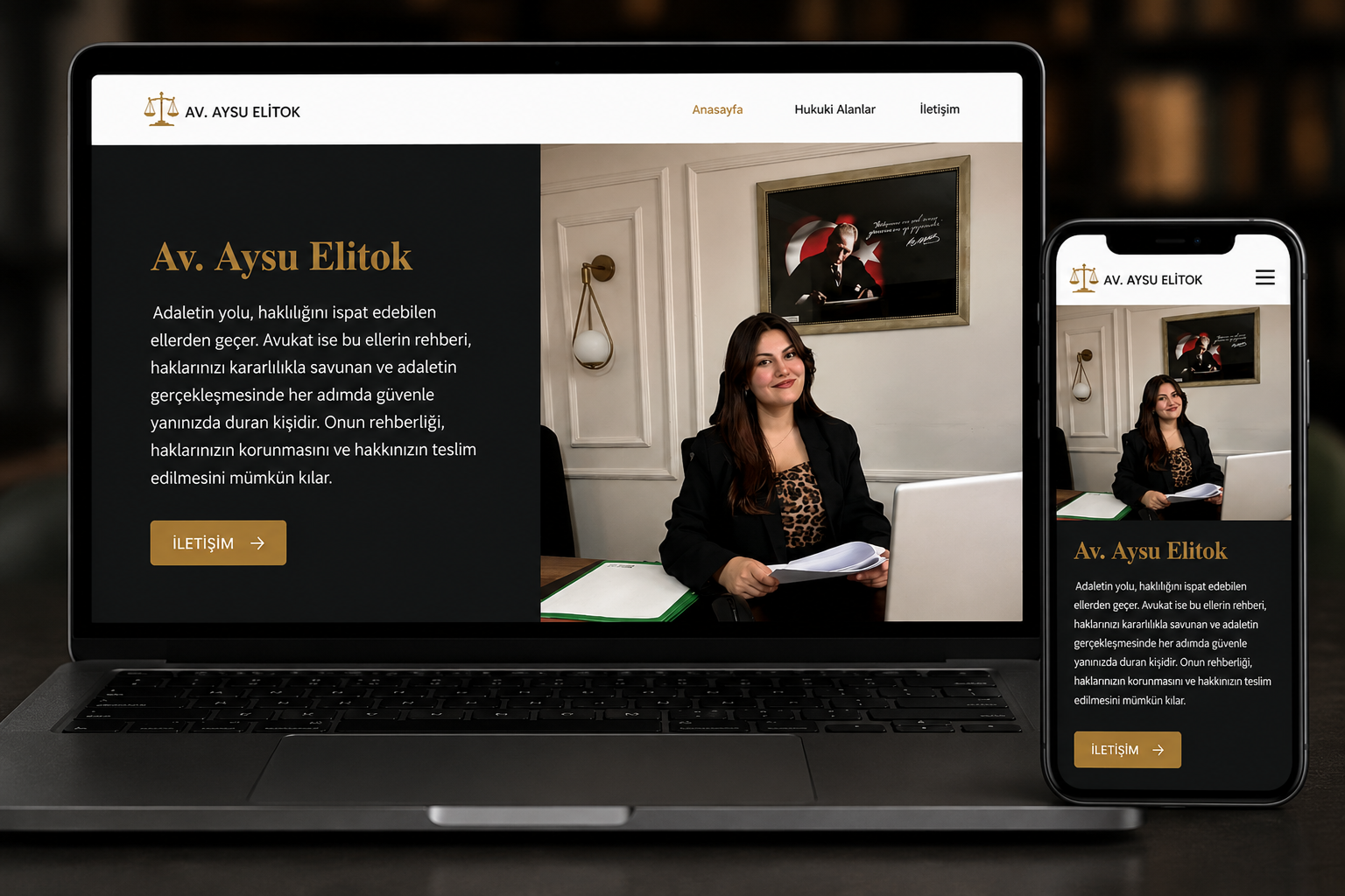 Kişisel Portfolyo Web Sitesi